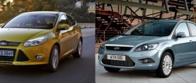 Sama vuosimalli & eri korimalli – Ford Focus vm. 2011
