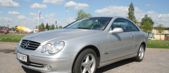 Koeajo käytetty Mercedes-Benz CLK – Papparaisen ”mukamas urheiluauto”