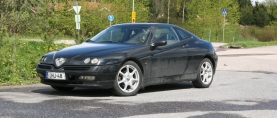 Koeajo käytetty Alfa Romeo GTV – Alfalla Pride-kulkueeseen?
