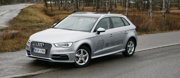 Koeajo Audi A3 e-tron – Cityihmisen säästöpossu