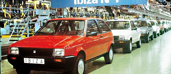 Seat Ibiza lanseerattiin 33 vuotta sitten
