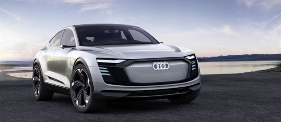 Audi e-tron Sportback –konseptiauto esiteltiin Shanghaissa