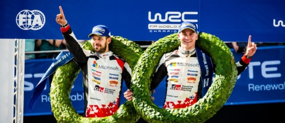 Lappi otti voiton vasta neljännessä WRC-kilpailussaan