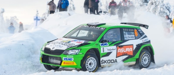 Pietarinen dominoi Arctic Lapland Rallya ensimmäisenä ajopäivänä