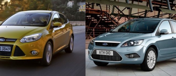 Sama vuosimalli & eri korimalli – Ford Focus vm. 2011