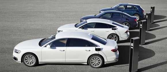 Audin uudet ladattavat hybridimallit Q5, A6, A7 ja A8
