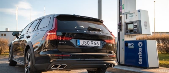 Uusissa Volvoissa voi käyttää uusiutuvaa dieseliä