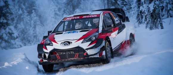 Juho Hänninen odotetusti nopein Arctic Lapland Rallyssa