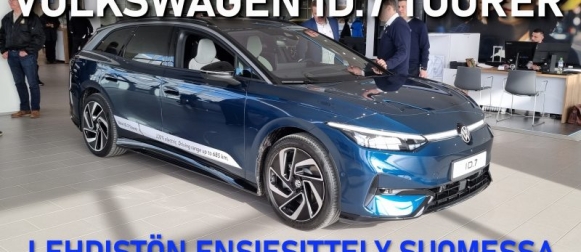 Volkswagen ID.7 Tourerin ensiesittely lehdistölle Suomessa
