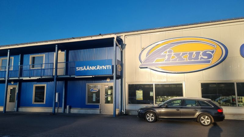 Huoltis laajensi ”Riksuun”