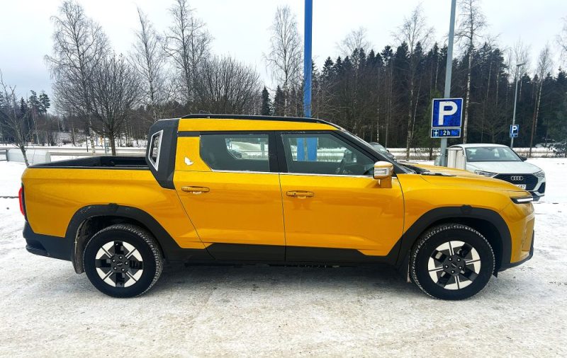 KGM Musso EV – Ainesta huoltoyhtiöiden suosikiksi